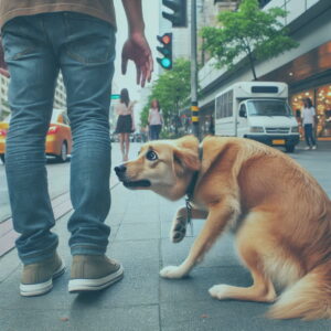 perro inseguro