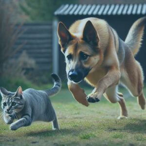 perro instinto caza