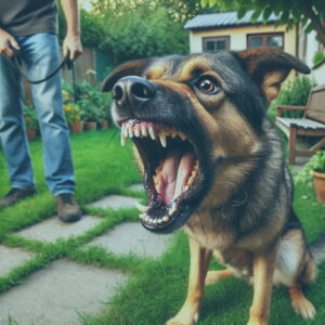 perro ladrando